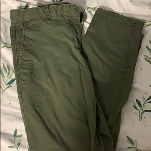 Gap ankle khakis